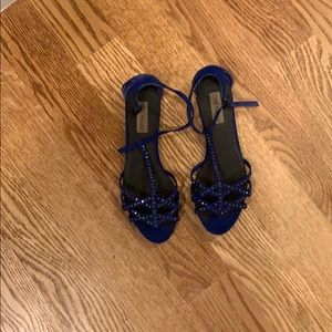 Blue Steve Madden Sandals